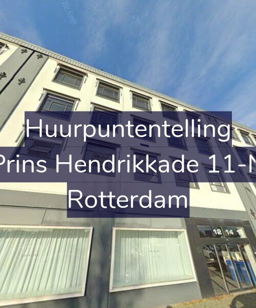 Foto gevel Huurpuntentelling voor Prins Hendrikkade 11-N, Rotterdam