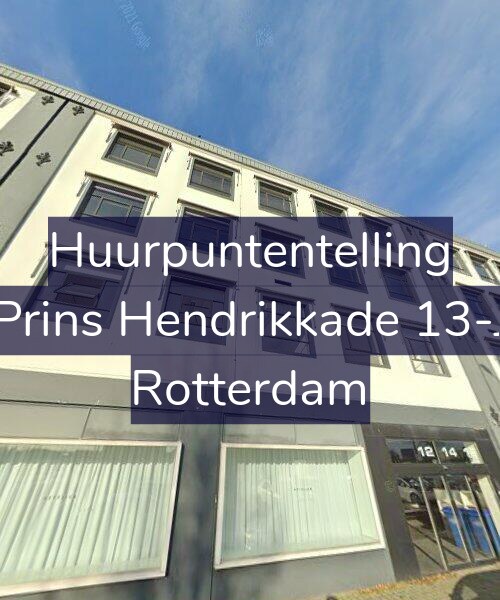 Foto gevel Huurpuntentelling voor Prins Hendrikkade 13-J, Rotterdam