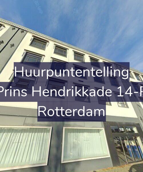 Foto gevel Huurpuntentelling voor Prins Hendrikkade 14-P, Rotterdam