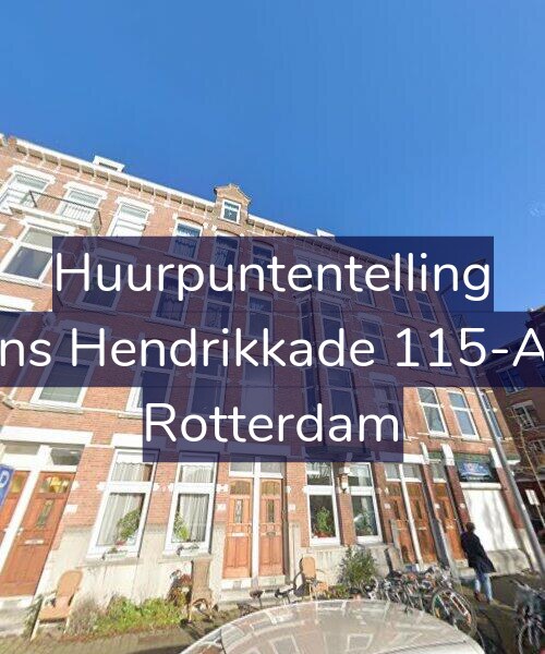 Foto gevel Huurpuntentelling voor Prins Hendrikkade 115-A03, Rotterdam