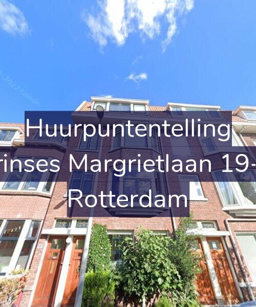 Foto gevel Huurpuntentelling voor Prinses Margrietlaan 19-A, Rotterdam