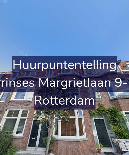 Foto gevel Huurpuntentelling voor Prinses Margrietlaan 9-B, Rotterdam