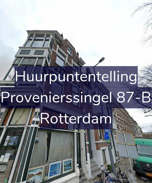 Foto gevel Huurpuntentelling voor Provenierssingel 87-B, Rotterdam