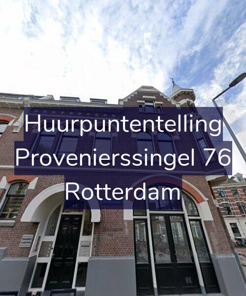 Foto gevel Huurpuntentelling voor Provenierssingel 76, Rotterdam