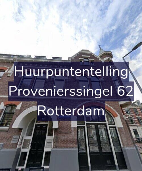 Foto gevel Huurpuntentelling voor Provenierssingel 62, Rotterdam