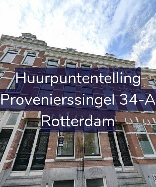 Foto gevel Huurpuntentelling voor Provenierssingel 34-A, Rotterdam