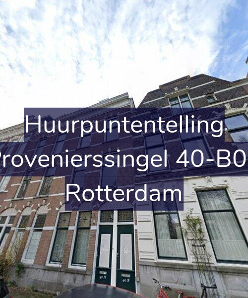 Foto gevel Huurpuntentelling voor Provenierssingel 40-B01, Rotterdam