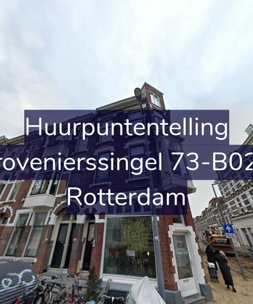 Foto gevel Huurpuntentelling voor Provenierssingel 73-B02V, Rotterdam