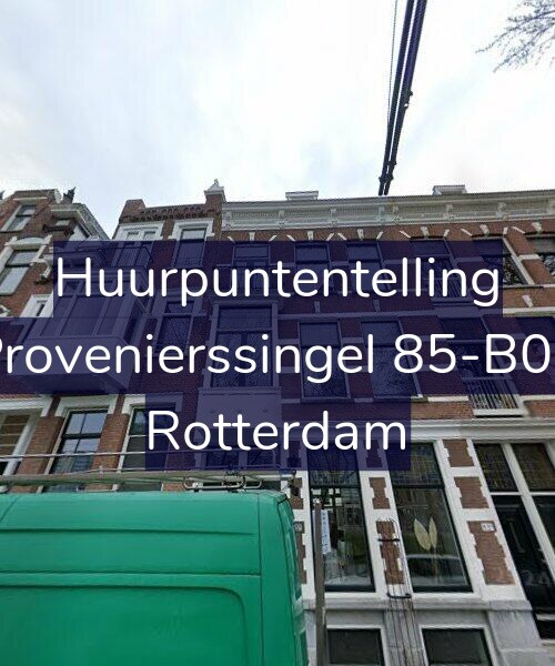 Foto gevel Huurpuntentelling voor Provenierssingel 85-B01, Rotterdam