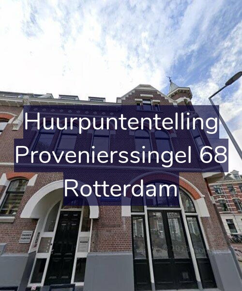 Foto gevel Huurpuntentelling voor Provenierssingel 68, Rotterdam
