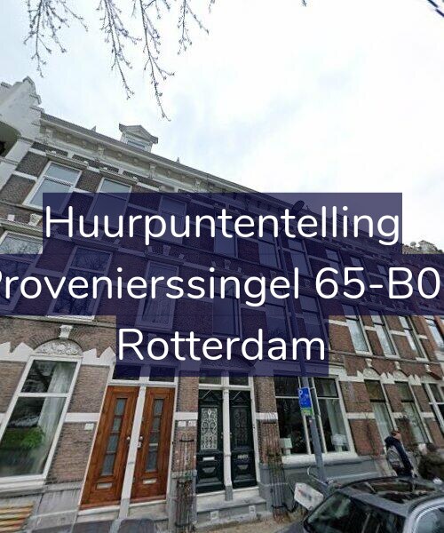 Foto gevel Huurpuntentelling voor Provenierssingel 65-B02, Rotterdam