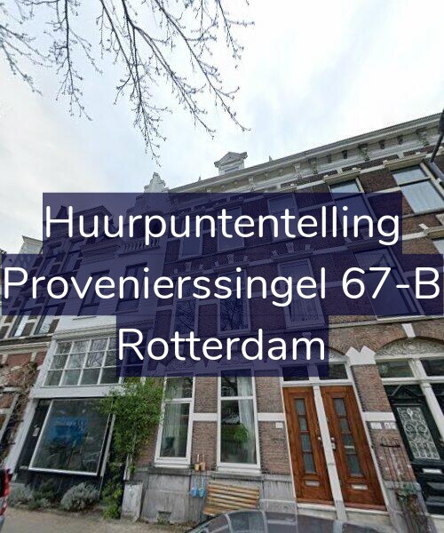 Foto gevel Huurpuntentelling voor Provenierssingel 67-B, Rotterdam