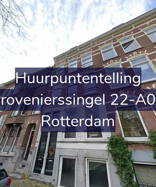 Foto gevel Huurpuntentelling voor Provenierssingel 22-A02, Rotterdam