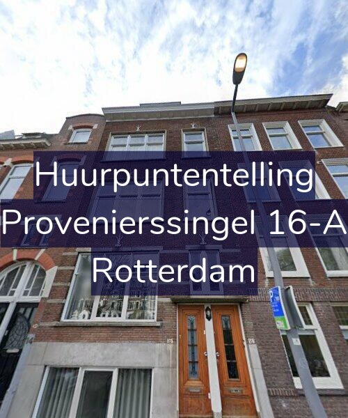 Foto gevel Huurpuntentelling voor Provenierssingel 16-A, Rotterdam