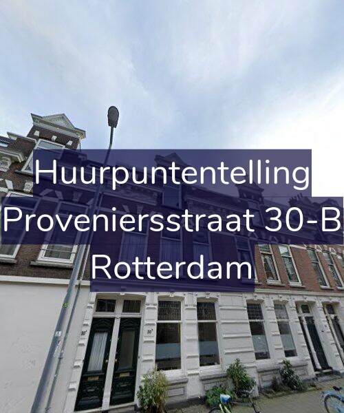 Foto gevel Huurpuntentelling voor Proveniersstraat 30-B, Rotterdam