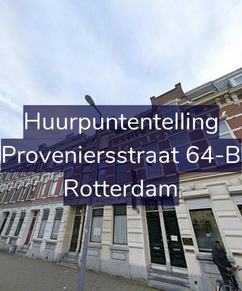 Foto gevel Huurpuntentelling voor Proveniersstraat 64-B, Rotterdam