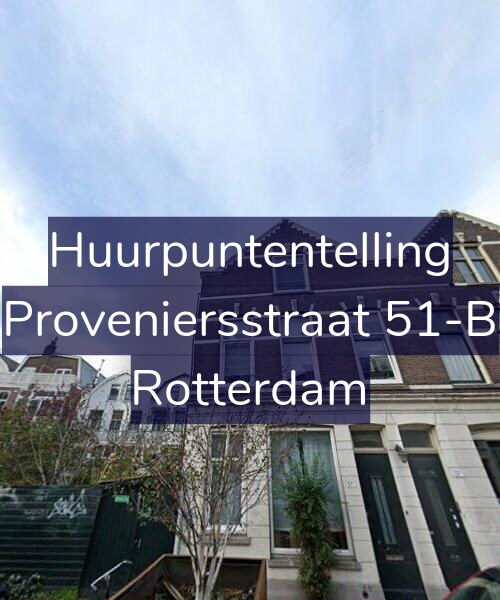 Foto gevel Huurpuntentelling voor Proveniersstraat 51-B, Rotterdam