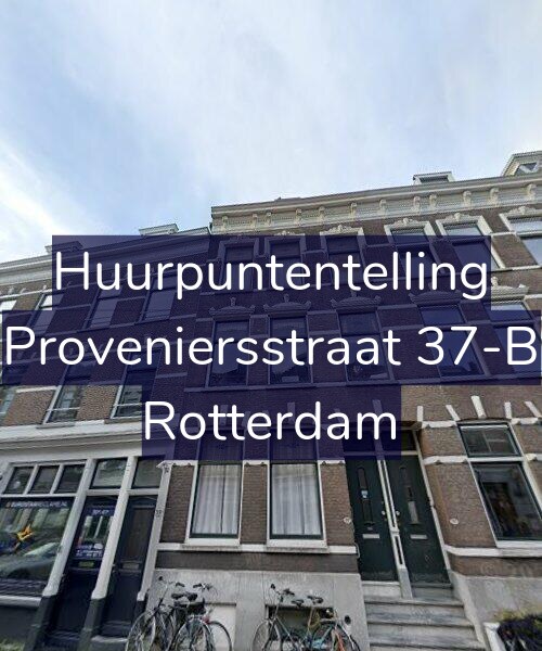 Foto gevel Huurpuntentelling voor Proveniersstraat 37-B, Rotterdam