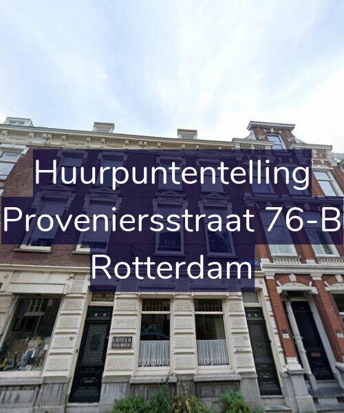 Foto gevel Huurpuntentelling voor Proveniersstraat 76-B, Rotterdam
