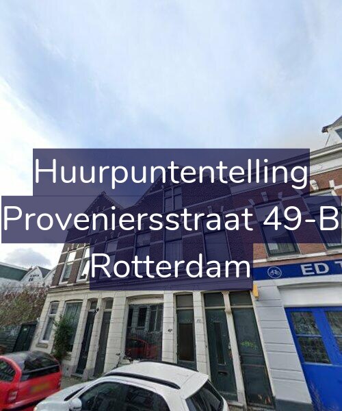 Foto gevel Huurpuntentelling voor Proveniersstraat 49-B, Rotterdam