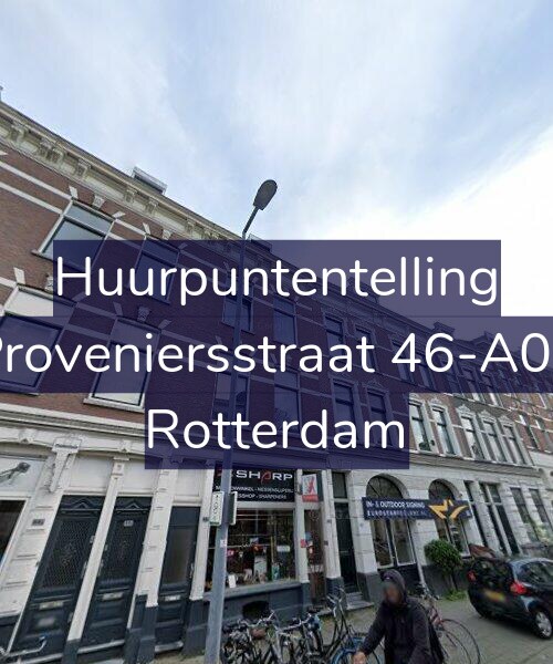 Foto gevel Huurpuntentelling voor Proveniersstraat 46-A02, Rotterdam