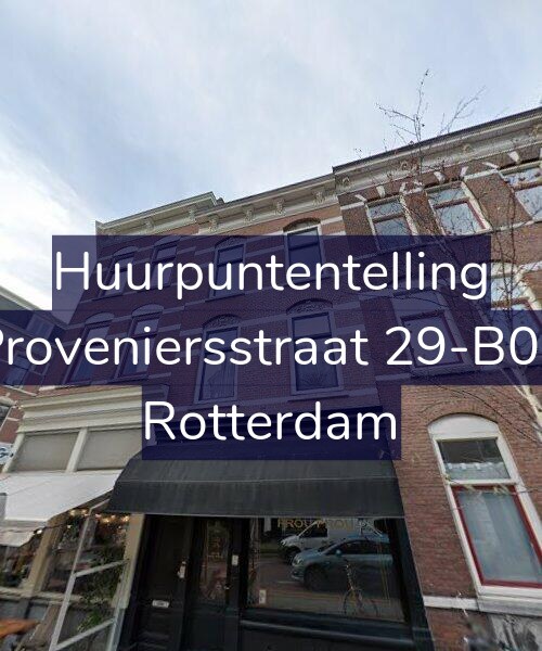 Foto gevel Huurpuntentelling voor Proveniersstraat 29-B01, Rotterdam