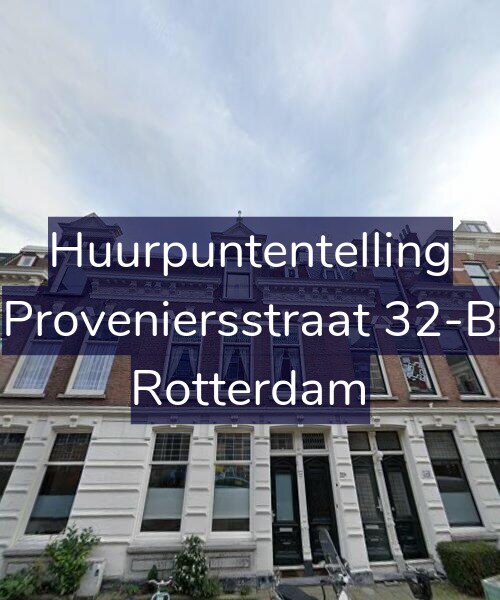 Foto gevel Huurpuntentelling voor Proveniersstraat 32-B, Rotterdam
