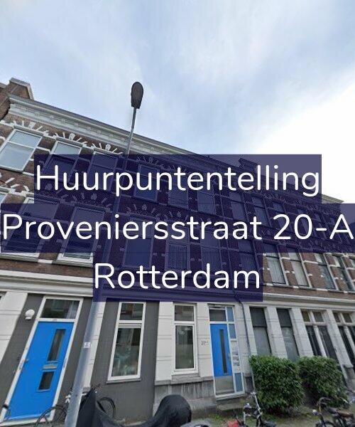 Foto gevel Huurpuntentelling voor Proveniersstraat 20-A, Rotterdam