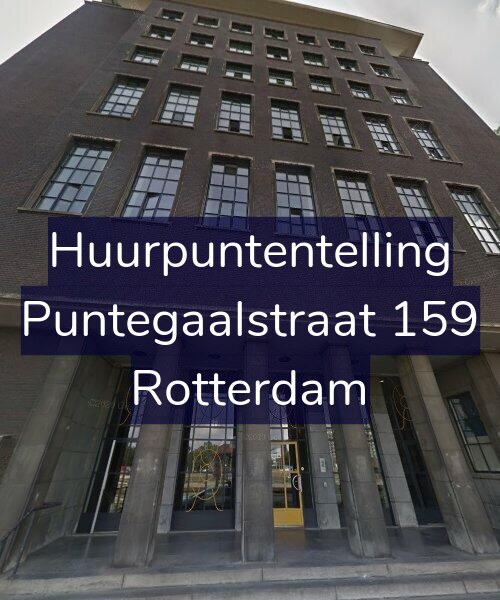 Foto gevel Huurpuntentelling voor Puntegaalstraat 159, Rotterdam