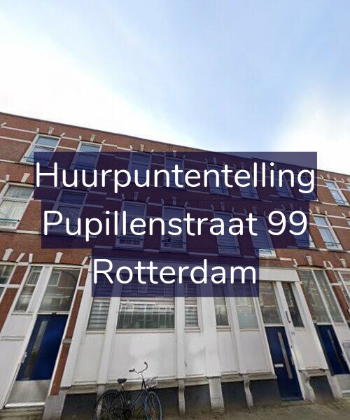 Foto gevel Huurpuntentelling voor Pupillenstraat 99, Rotterdam