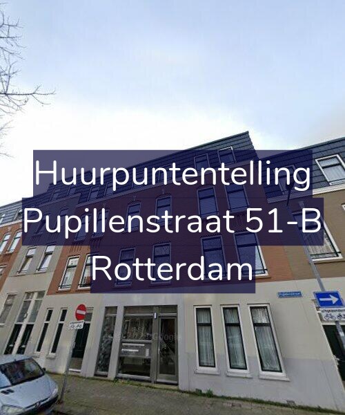 Foto gevel Huurpuntentelling voor Pupillenstraat 51-B, Rotterdam