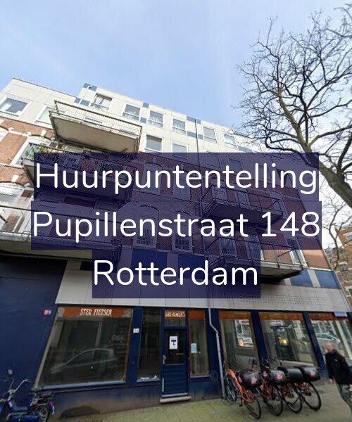 Foto gevel Huurpuntentelling voor Pupillenstraat 148, Rotterdam