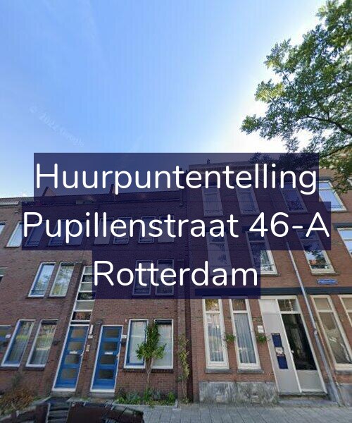 Foto gevel Huurpuntentelling voor Pupillenstraat 46-A, Rotterdam