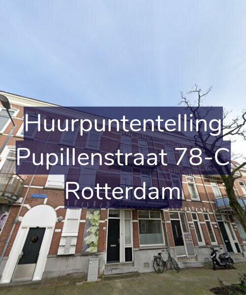 Foto gevel Huurpuntentelling voor Pupillenstraat 78-C, Rotterdam