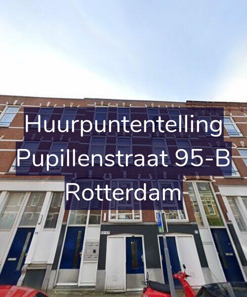 Foto gevel Huurpuntentelling voor Pupillenstraat 95-B, Rotterdam
