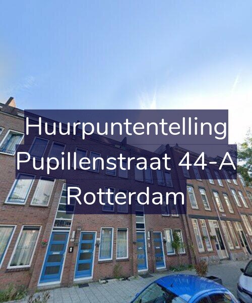 Foto gevel Huurpuntentelling voor Pupillenstraat 44-A, Rotterdam