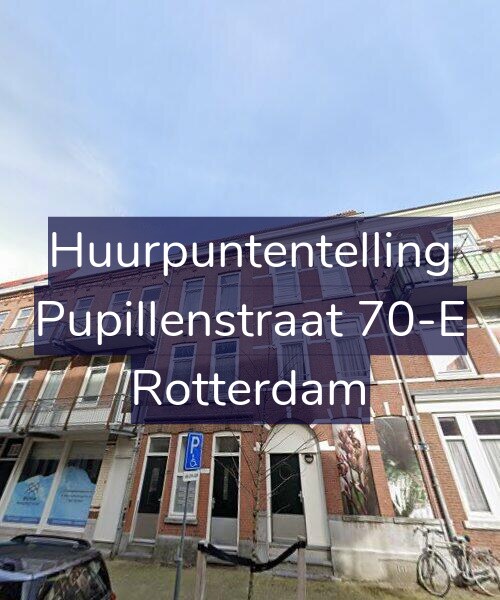 Foto gevel Huurpuntentelling voor Pupillenstraat 70-E, Rotterdam