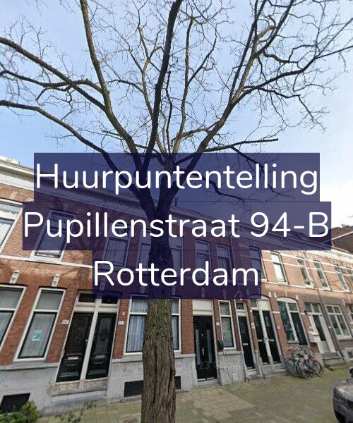 Foto gevel Huurpuntentelling voor Pupillenstraat 94-B, Rotterdam