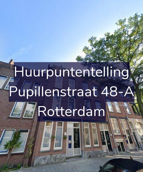 Foto gevel Huurpuntentelling voor Pupillenstraat 48-A, Rotterdam
