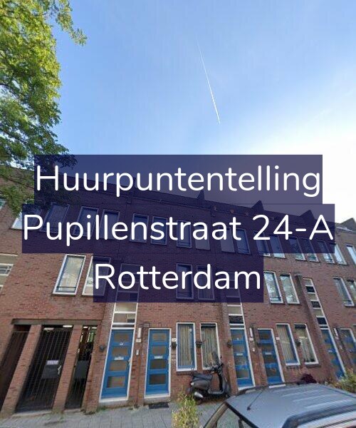 Foto gevel Huurpuntentelling voor Pupillenstraat 24-A, Rotterdam