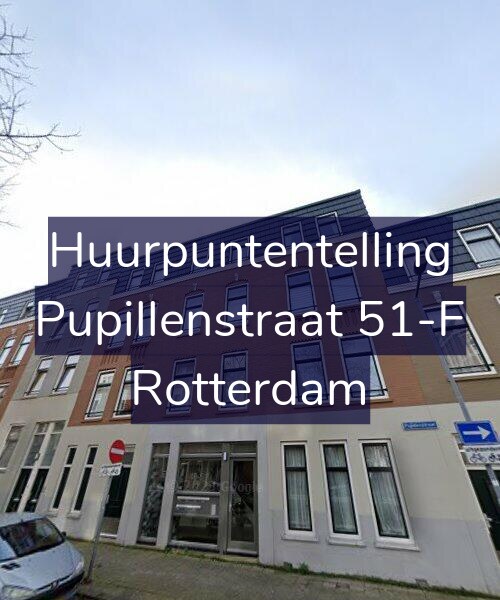 Foto gevel Huurpuntentelling voor Pupillenstraat 51-F, Rotterdam