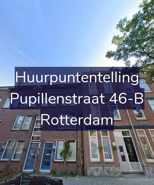 Foto gevel Huurpuntentelling voor Pupillenstraat 46-B, Rotterdam