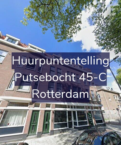 Foto gevel Huurpuntentelling voor Putsebocht 45-C, Rotterdam