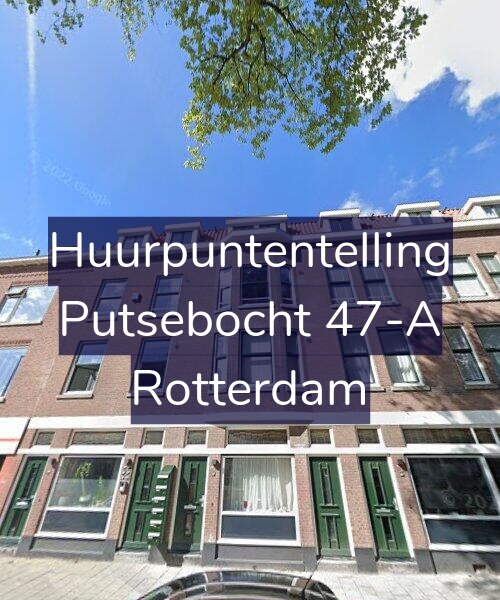 Foto gevel Huurpuntentelling voor Putsebocht 47-A, Rotterdam