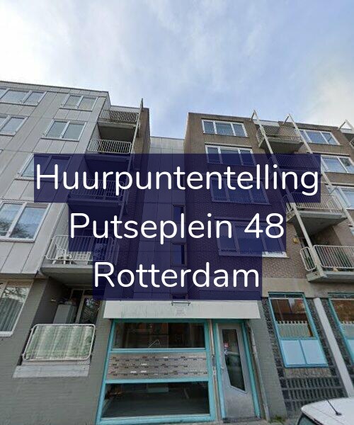 Foto gevel Huurpuntentelling voor Putseplein 48, Rotterdam