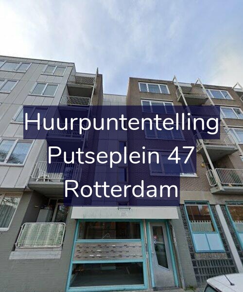Foto gevel Huurpuntentelling voor Putseplein 47, Rotterdam
