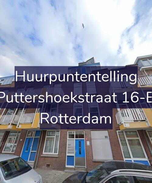 Foto gevel Huurpuntentelling voor Puttershoekstraat 16-B, Rotterdam