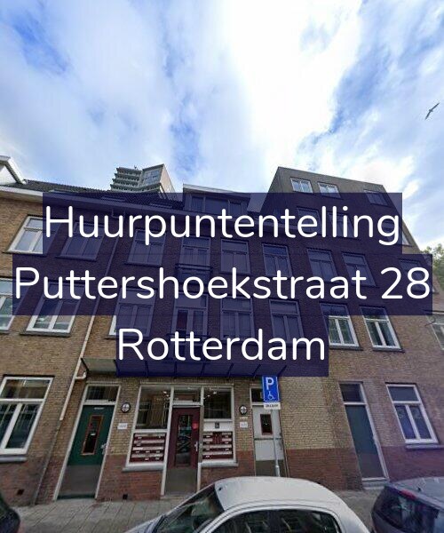 Foto gevel Huurpuntentelling voor Puttershoekstraat 28, Rotterdam