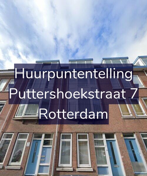 Foto gevel Huurpuntentelling voor Puttershoekstraat 7, Rotterdam