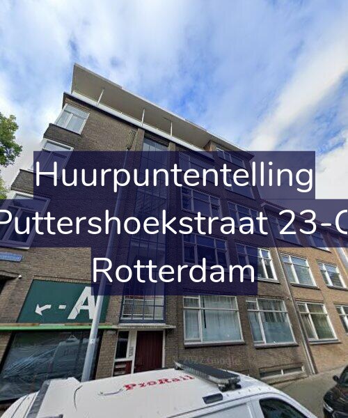 Foto gevel Huurpuntentelling voor Puttershoekstraat 23-C, Rotterdam